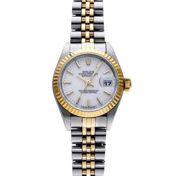 ROLEX Datejust 79173 P number (manufactured around 2000) White/Blanc Ladies ... - Picture 1 of 4
